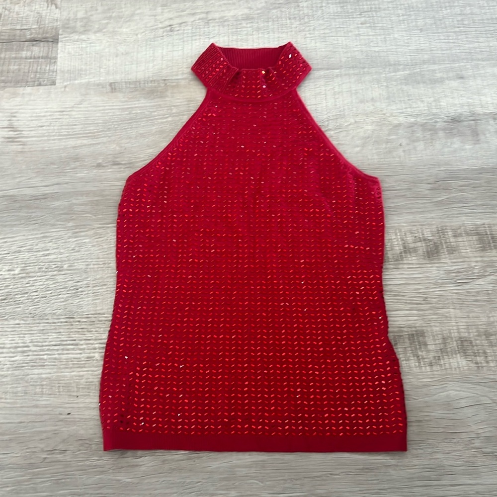 Guess Halter Mirrored Sequence - image 1